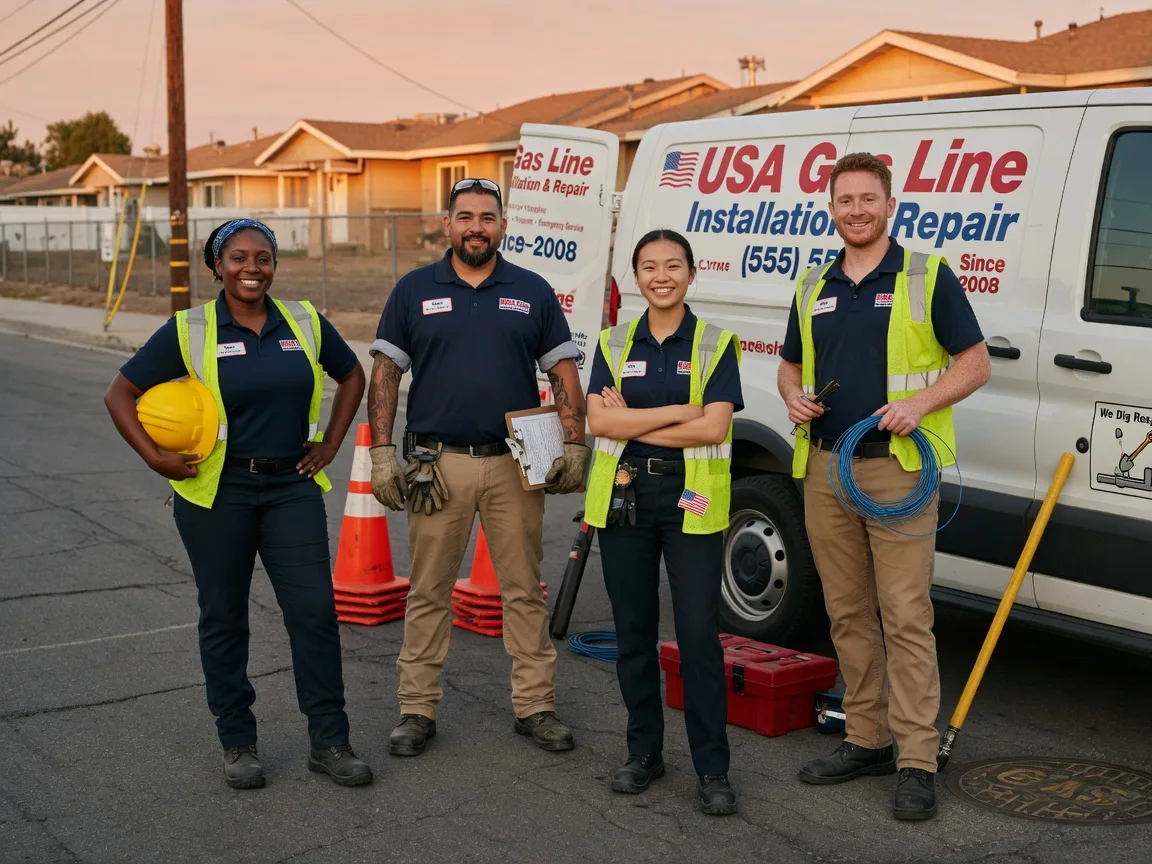 Gas Line Installation company in Hunter, OK
